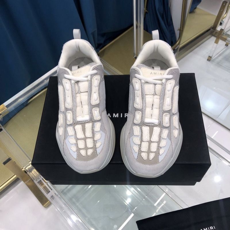 Amiri Bone Runner White & Silver