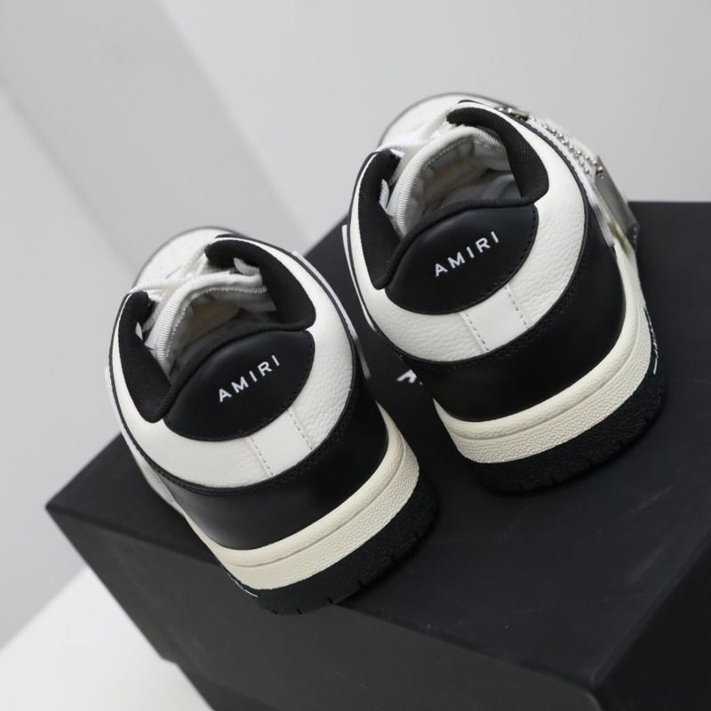 Amiri Skel-Top Low Sneaker White/Black