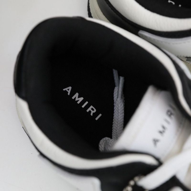 Amiri Skel-Top Low Sneaker White/Black