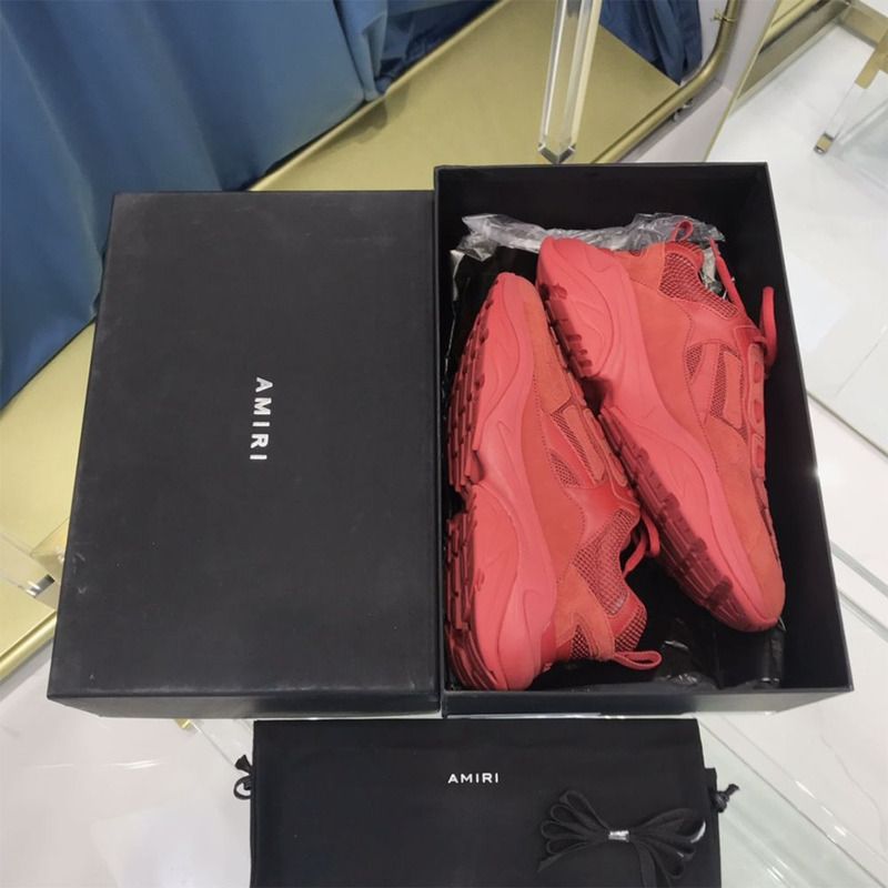 Amiri Bone Runner All Red