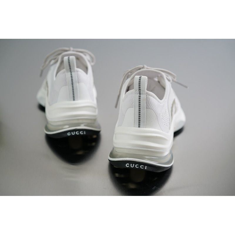 G*u*i run white sneakers