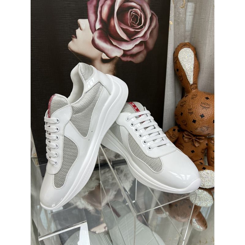Pra*a america’s cup sneakers white/silver