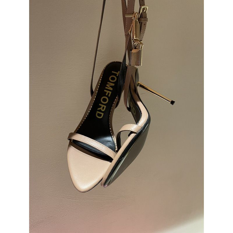 Tom Ford Flesh PADLOCK SANDALS