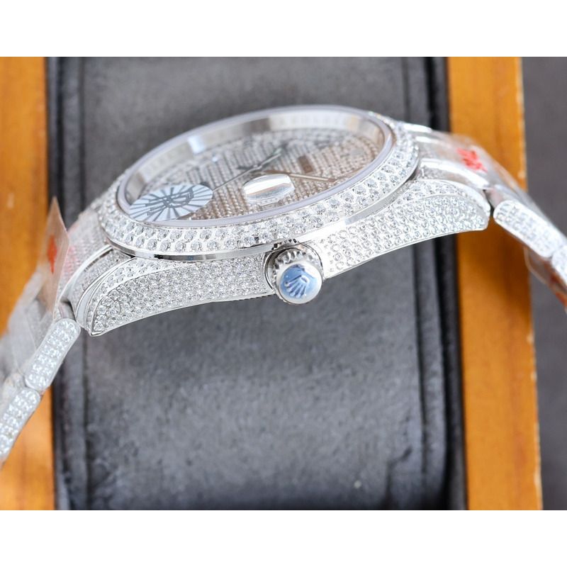 luxury quality rolex gypsophila watch set with top swarovski Di*m*nds