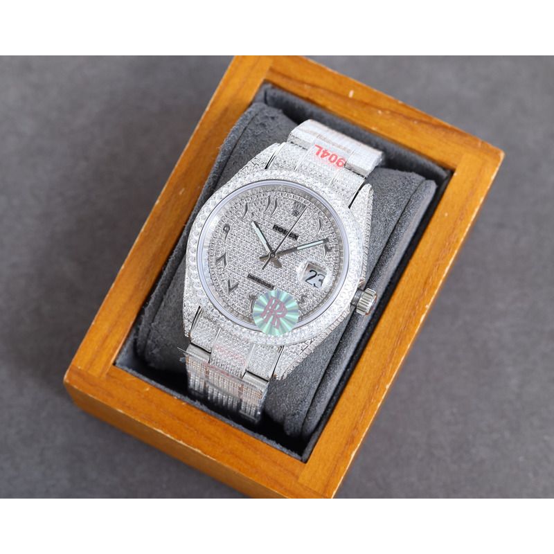 luxury quality rolex gypsophila watch set with top swarovski Di*m*nds