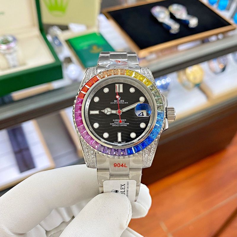 ROLEX Mens Watch Stainless Steel L Strap Automatic Mechanical Movement 40MM*13MM