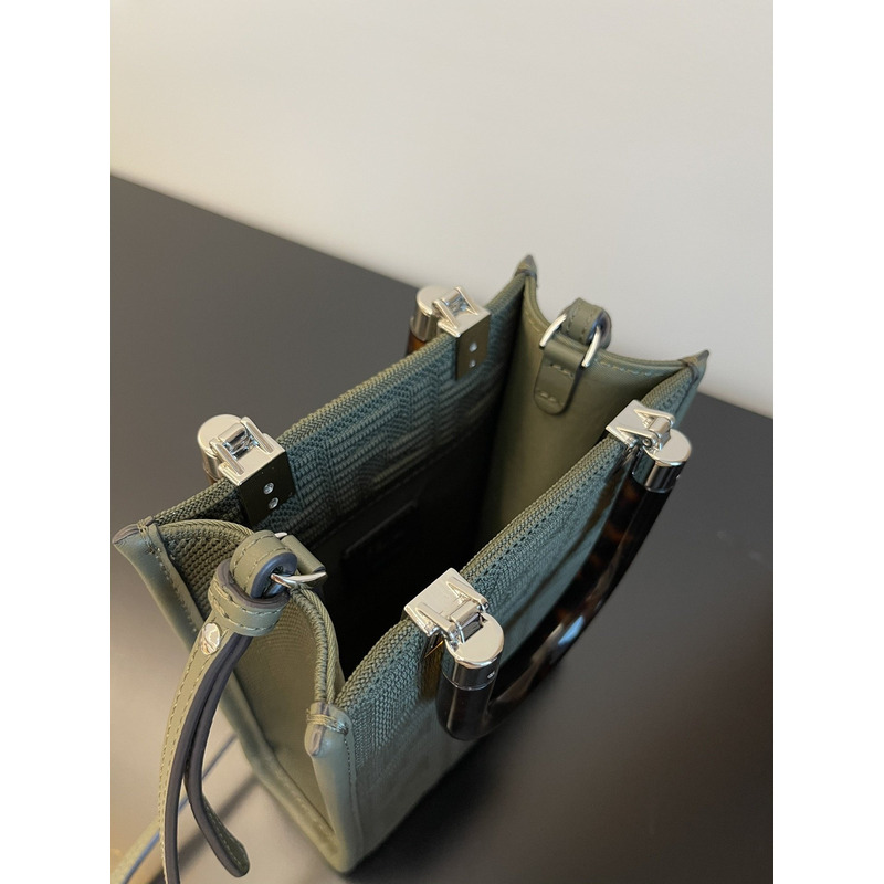 F**di sunshine mini shouldr bag blue