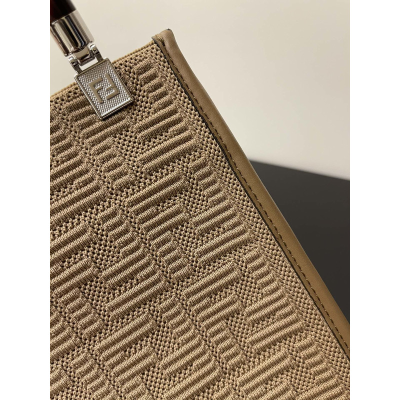 F**di sunshine mini shouldr bag  brown