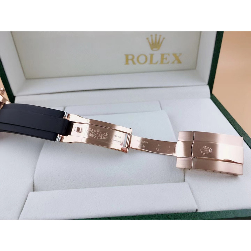 Rolex Cosmograph Daytona Everose Cerachrom Black Oysterflex M116515LN-0057