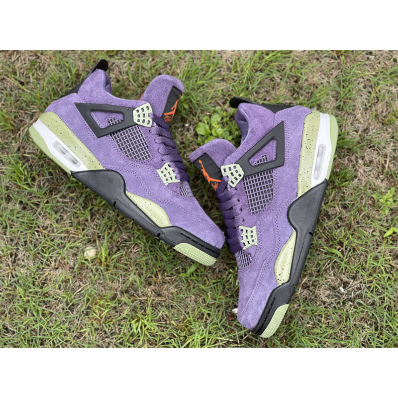 Air Jordan 4 Sneaker Canyon Purple