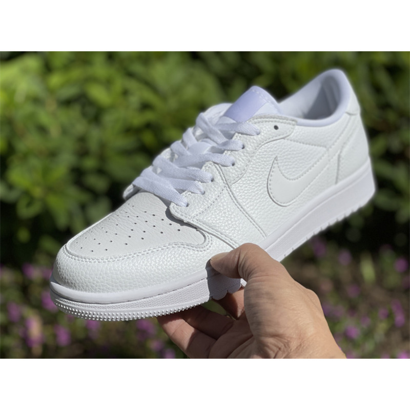 Jordan 1 Low Golf 2022 Sneaker Triple White