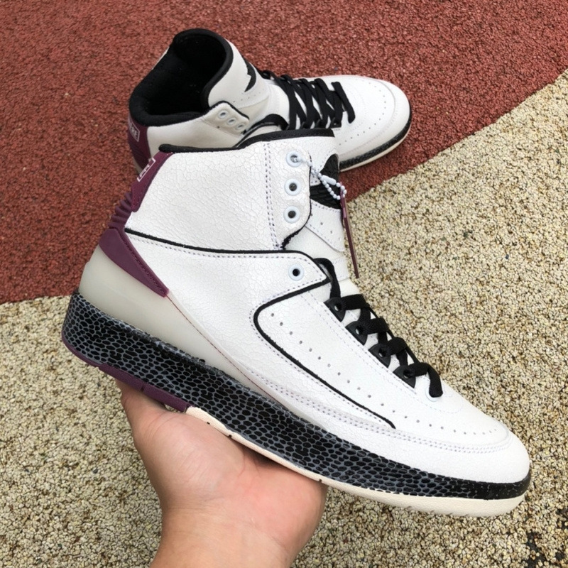 A Ma Maniere x Air Jordan 2 Retro Sneaker Grey/Burgundy