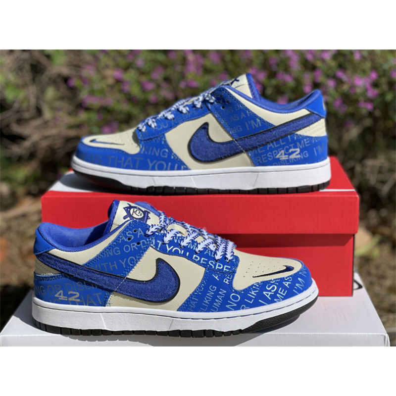 Nike Dunk Low Jackie Robinson Sneaker Blue