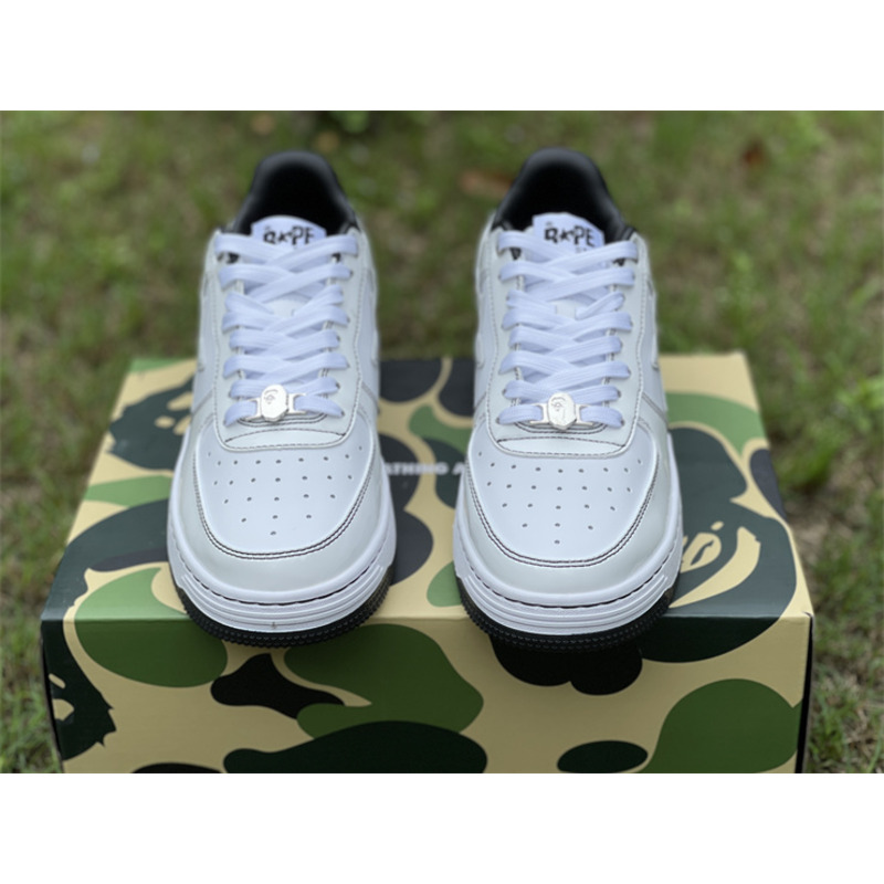 A Bathing Ape Bape Sta Low Sneaker White