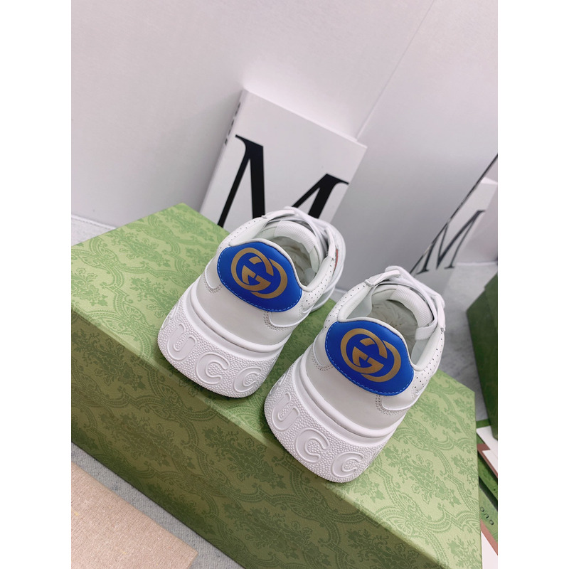 G*u*i chunky b low-top sneaker white