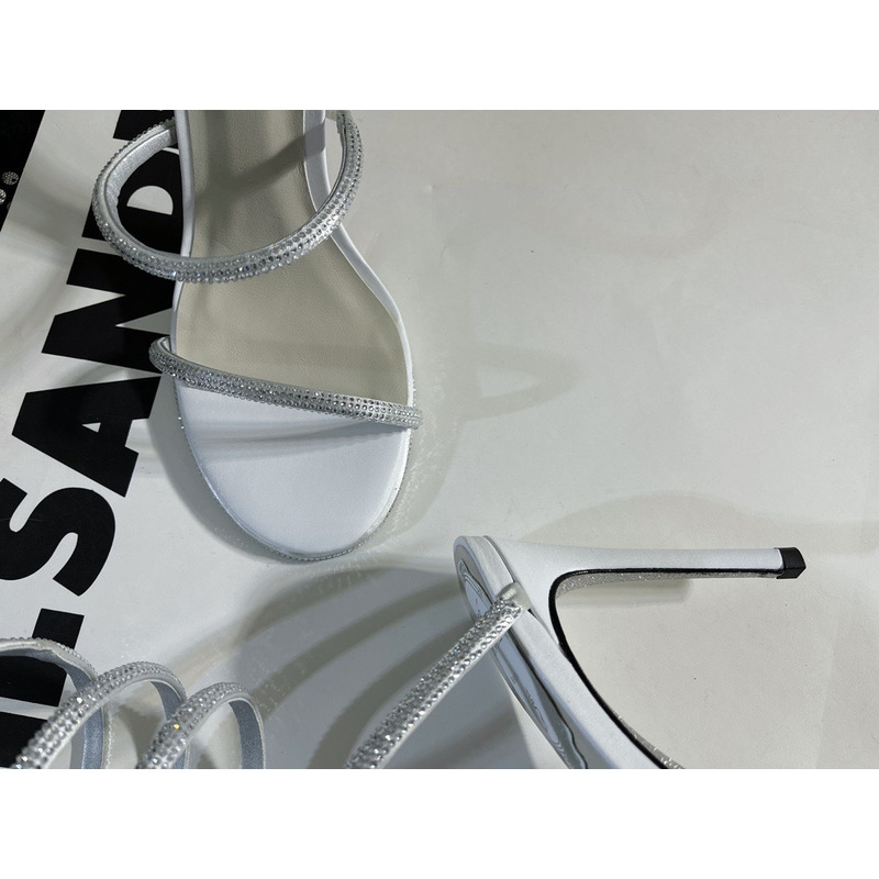 René Caovilla Cleo Glittered Sandals