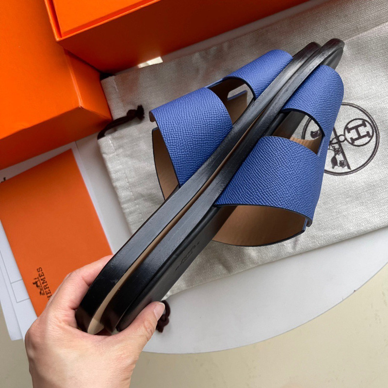 H**mes izmir sandals blue