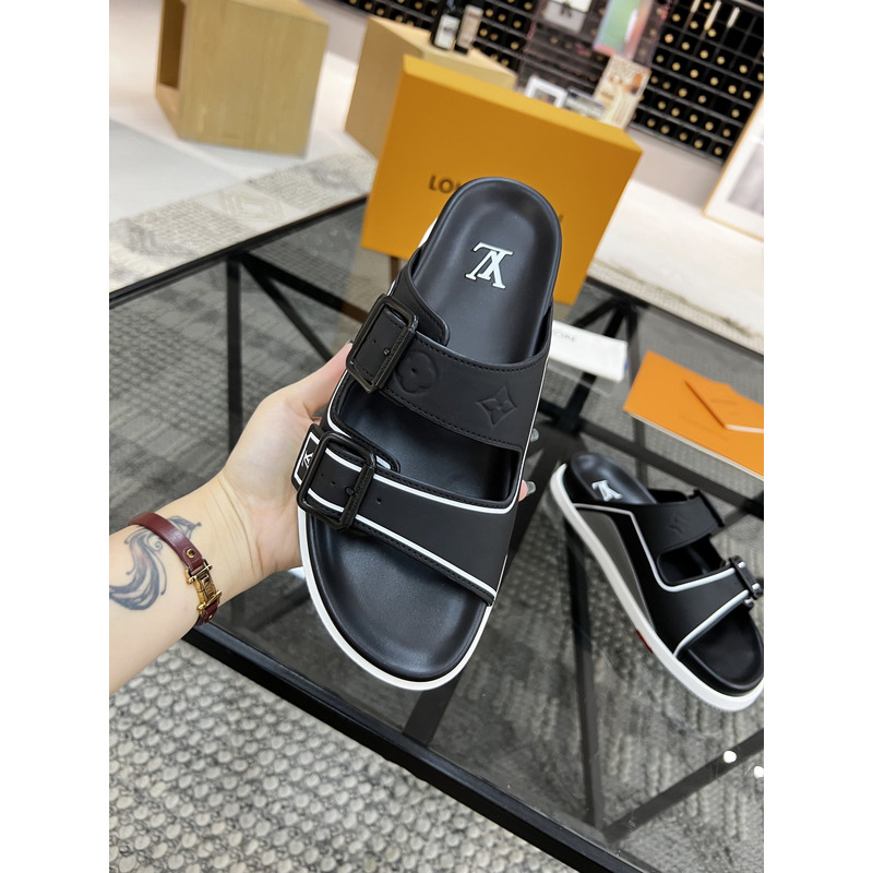 l**is V*t*n trainer mule black &grey