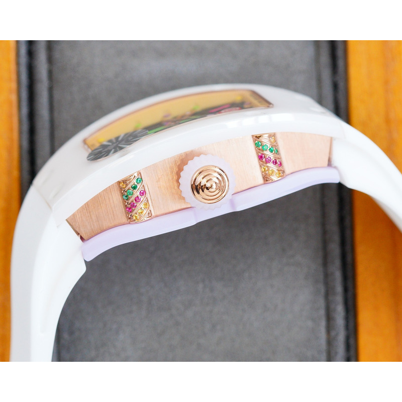 Richard Mille – White Strap White Case