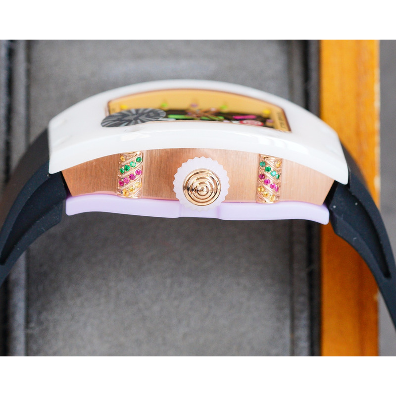 Richard Mille – Black Strap White Case