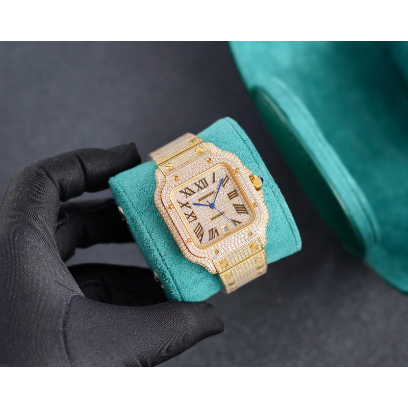 Cartier Santos De Cartier Rose Gold Unworn