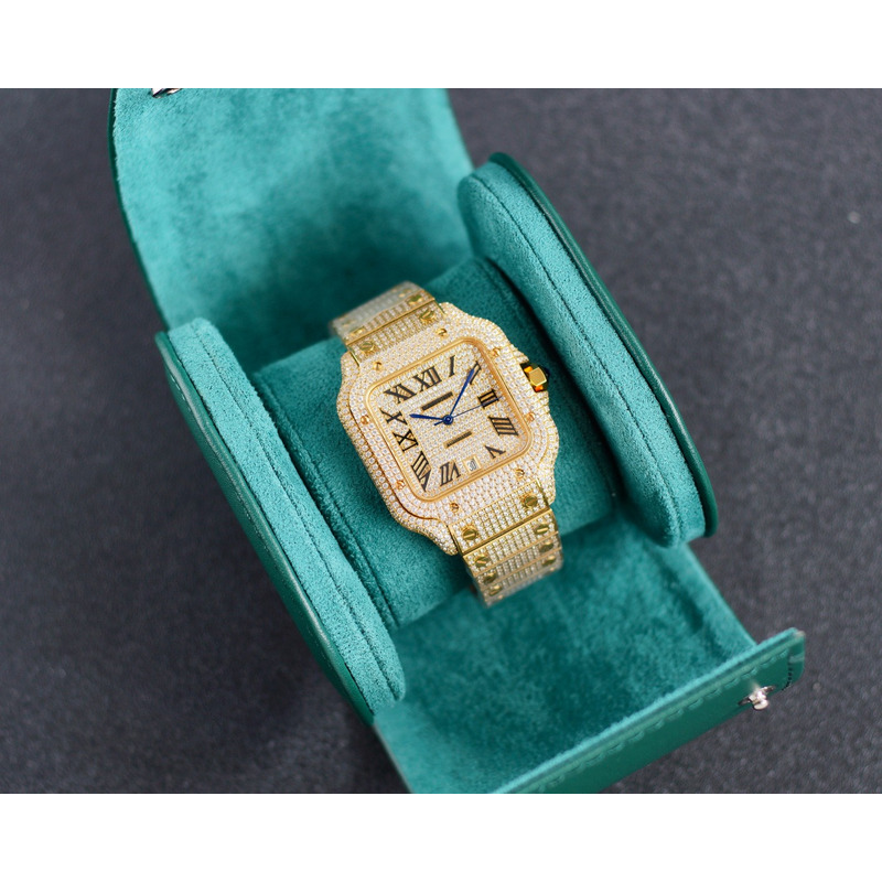 Cartier Santos De Cartier Rose Gold Unworn