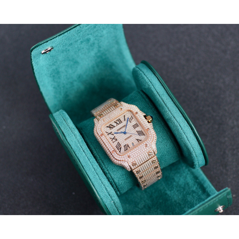 Cartier Santos De Cartier White Gold Unworn