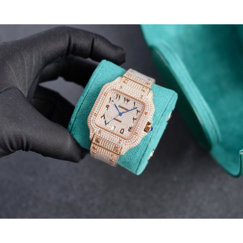 cartier santos de cartier Di*m*nds watches