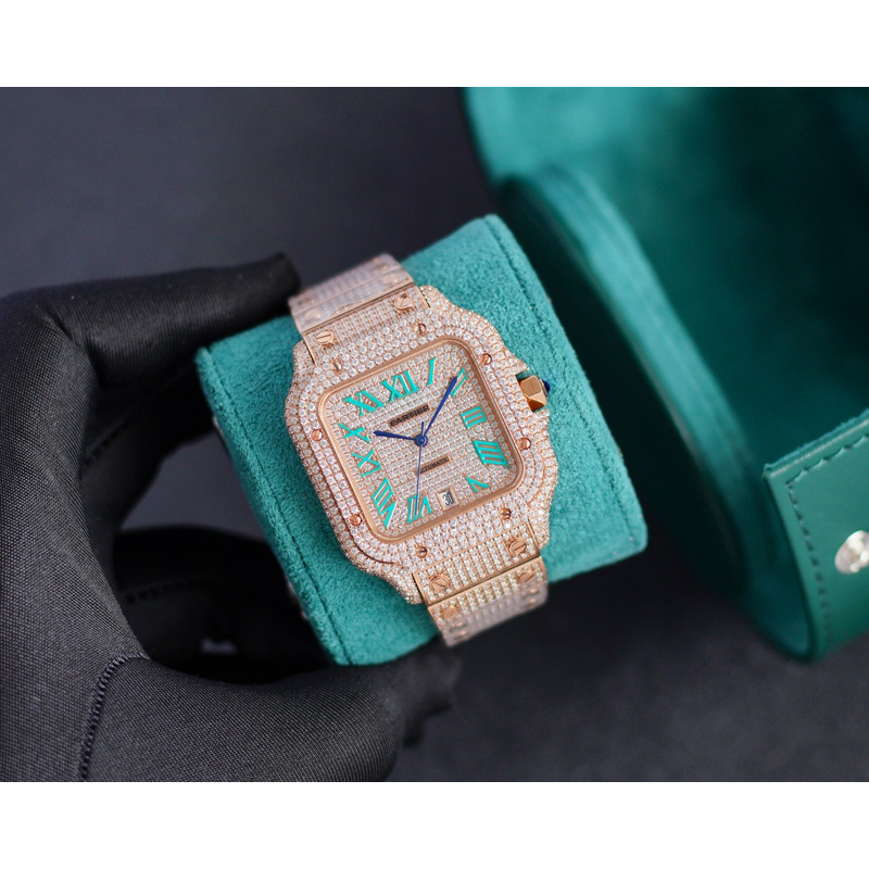 cartier santos de cartier Di*m*nds watches