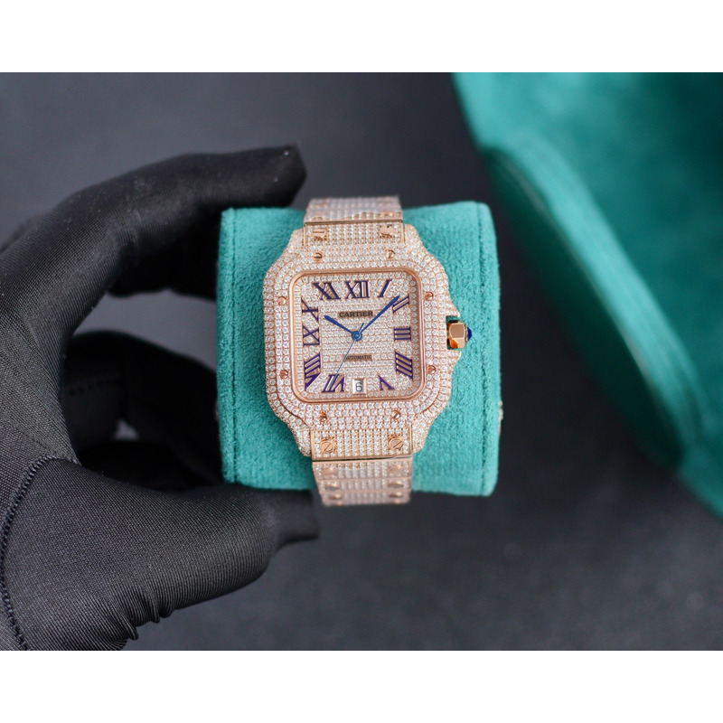 cartier santos de cartier Di*m*nds watches