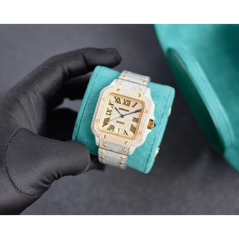 cartier santos de cartier Di*m*nds watches
