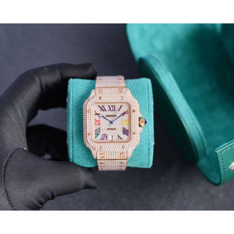cartier santos de cartier Di*m*nds watches