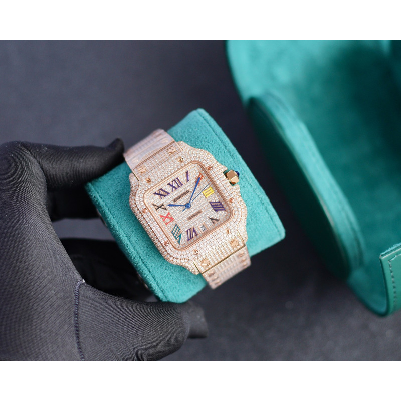 cartier santos de cartier Di*m*nds watches