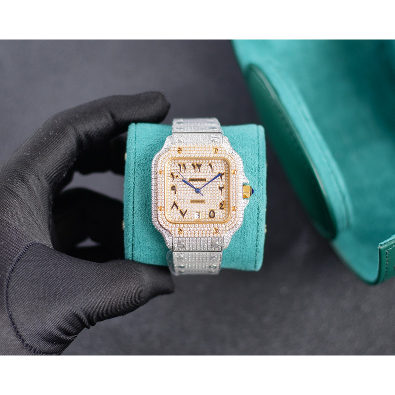 cartier santos de cartier Di*m*nds watches
