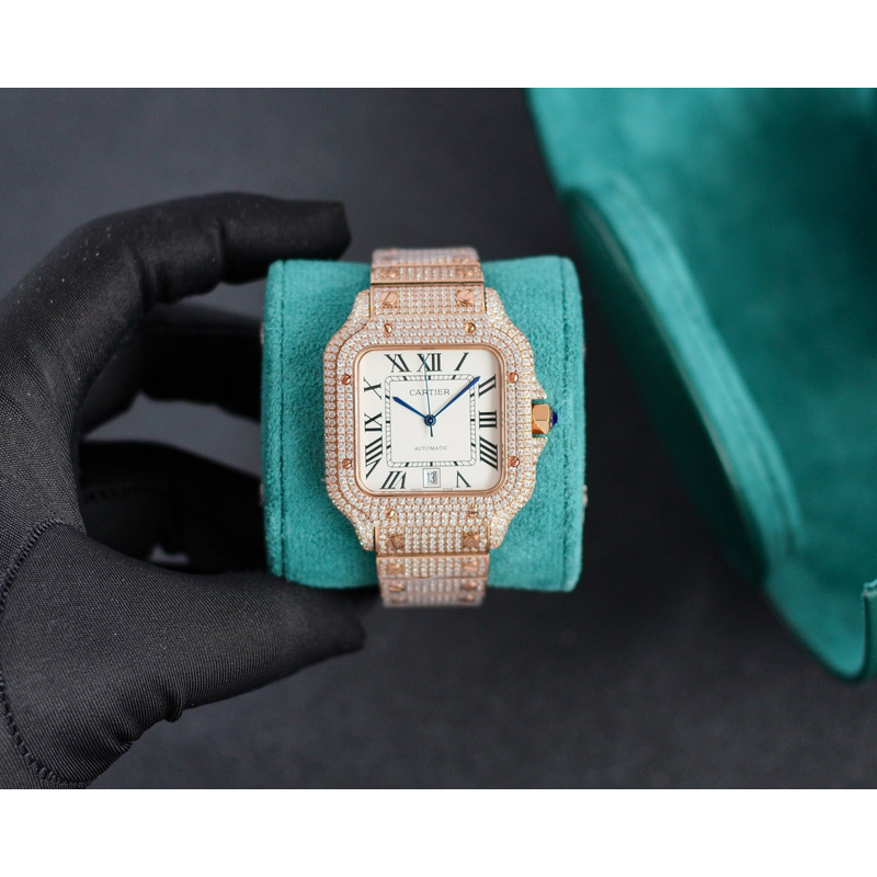 cartier santos de cartier Di*m*nds watches