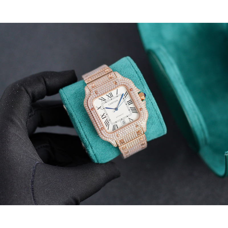 cartier santos de cartier Di*m*nds watches