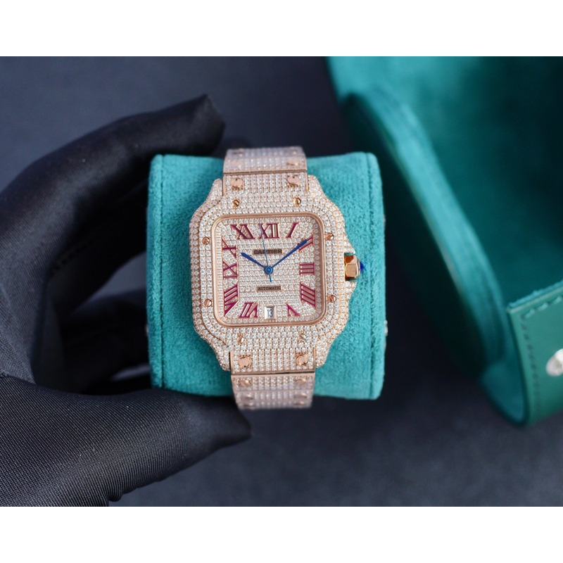 cartier santos de cartier Di*m*nds watches