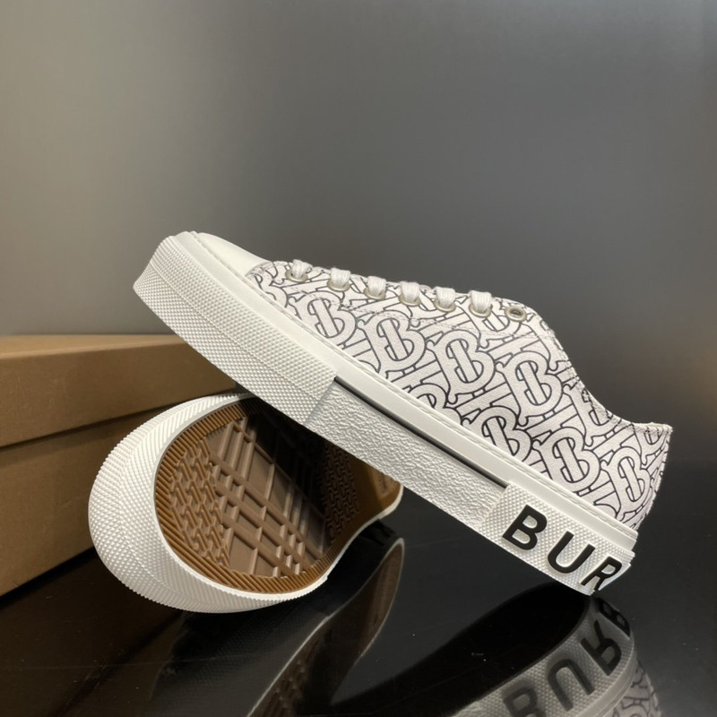 B**rry tb monogram sneakers black and white