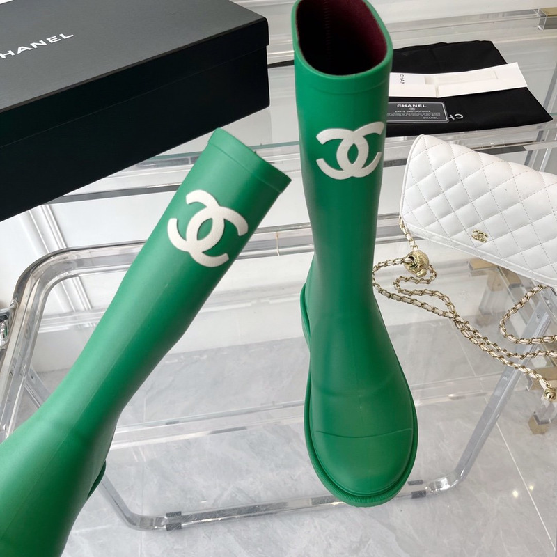 Ch*el wellington boots green