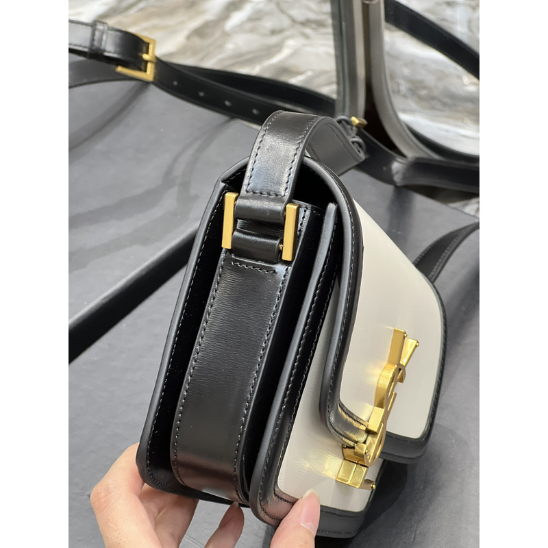 Saint Laurent S Solferino logo Shoulder Bag Black