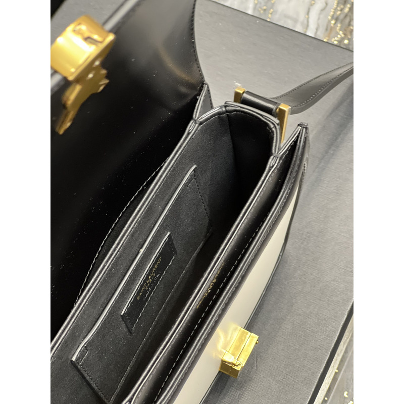 Saint Laurent S Solferino logo Shoulder Bag Black