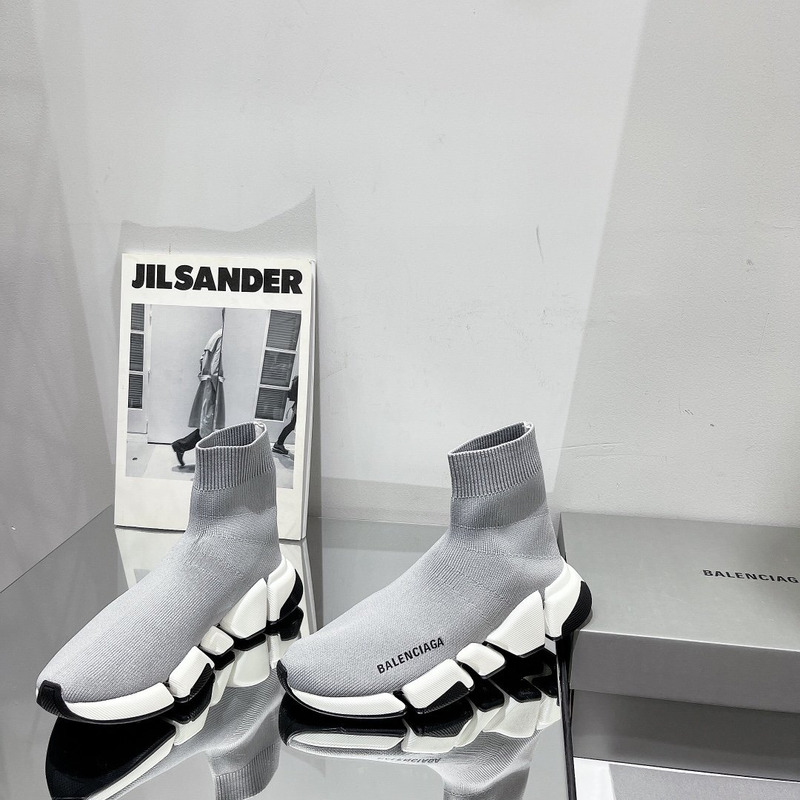 Ba*len*cia*ga speed 2.0 recycled knit sneaker grey