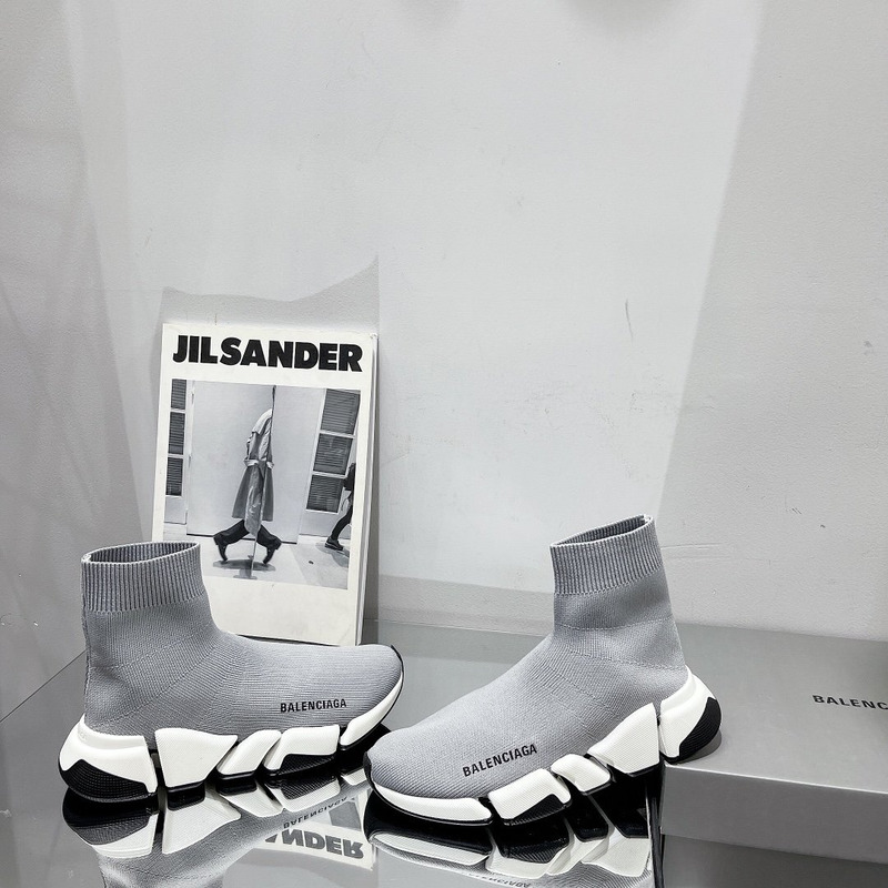 Ba*len*cia*ga speed 2.0 recycled knit sneaker grey