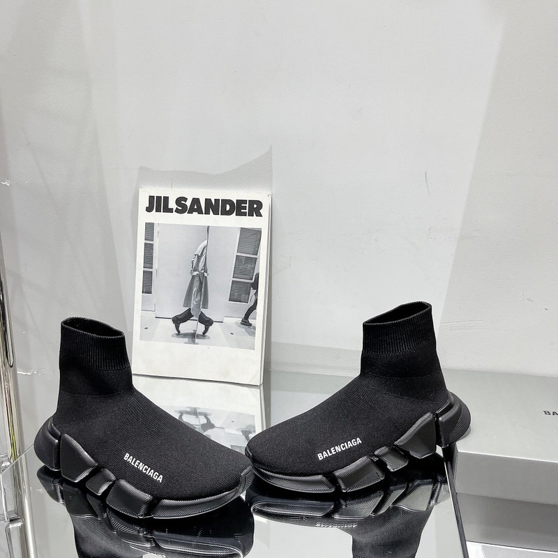 Ba*len*cia*ga speed 2.0 recycled knit sneaker black