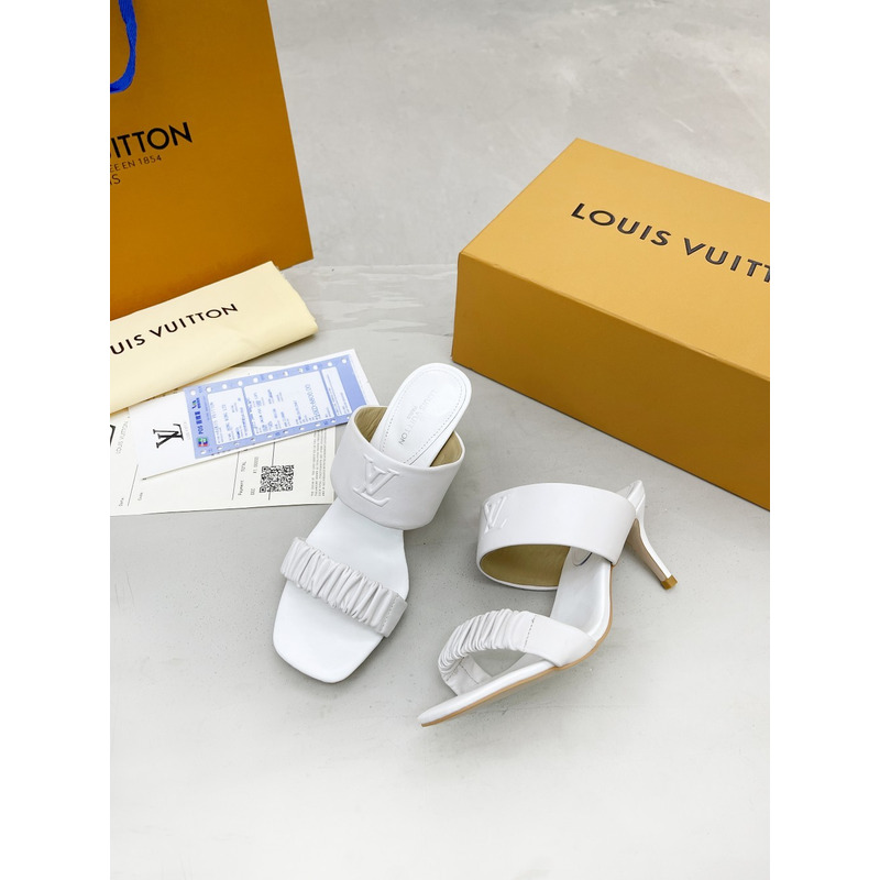 l**is V*t*n open toe heels white