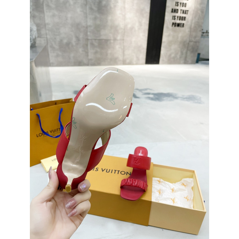 l**is V*t*n open toe heels red