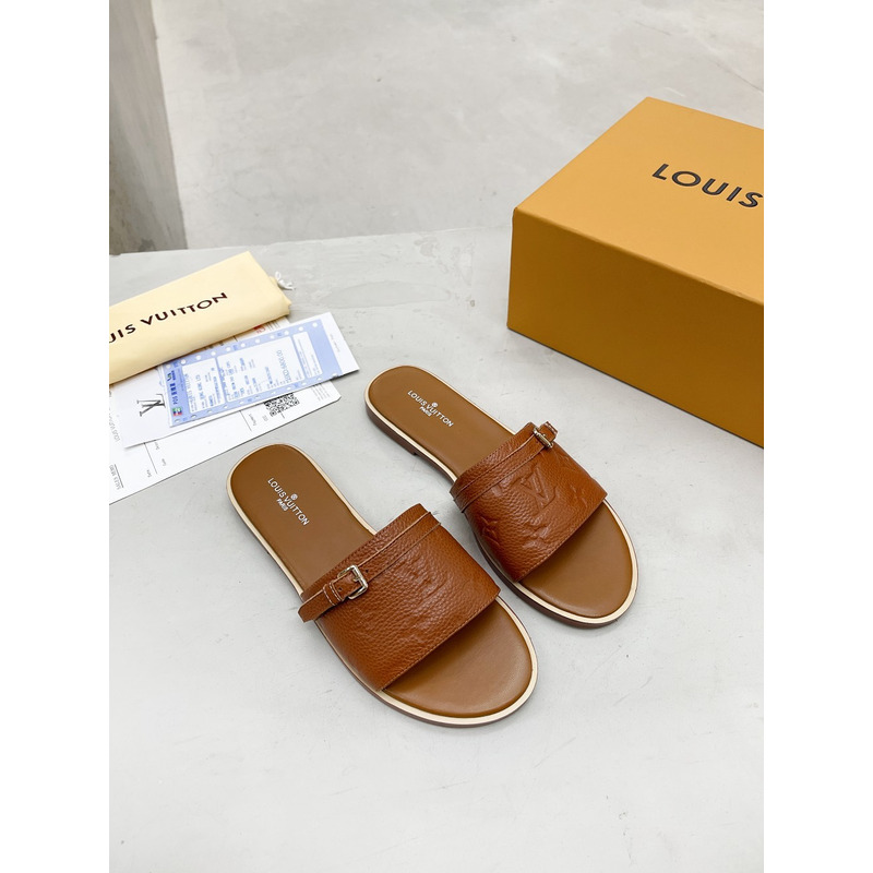 l**is V*t*n flat mules cinnamon