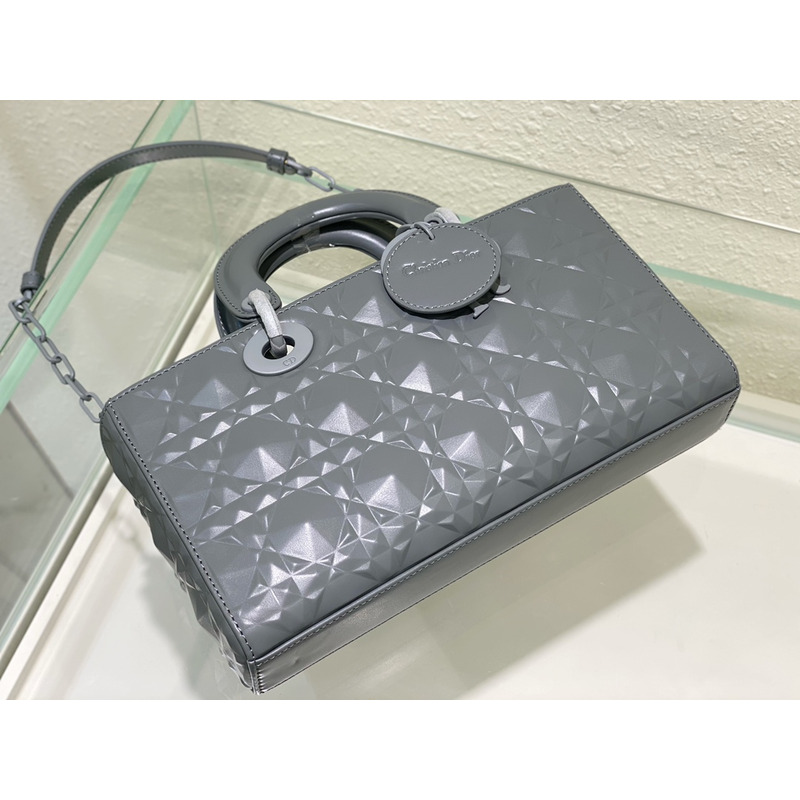 D*or lady d-joy handbag grey