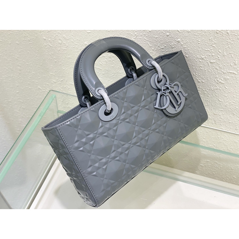 D*or lady d-joy handbag grey
