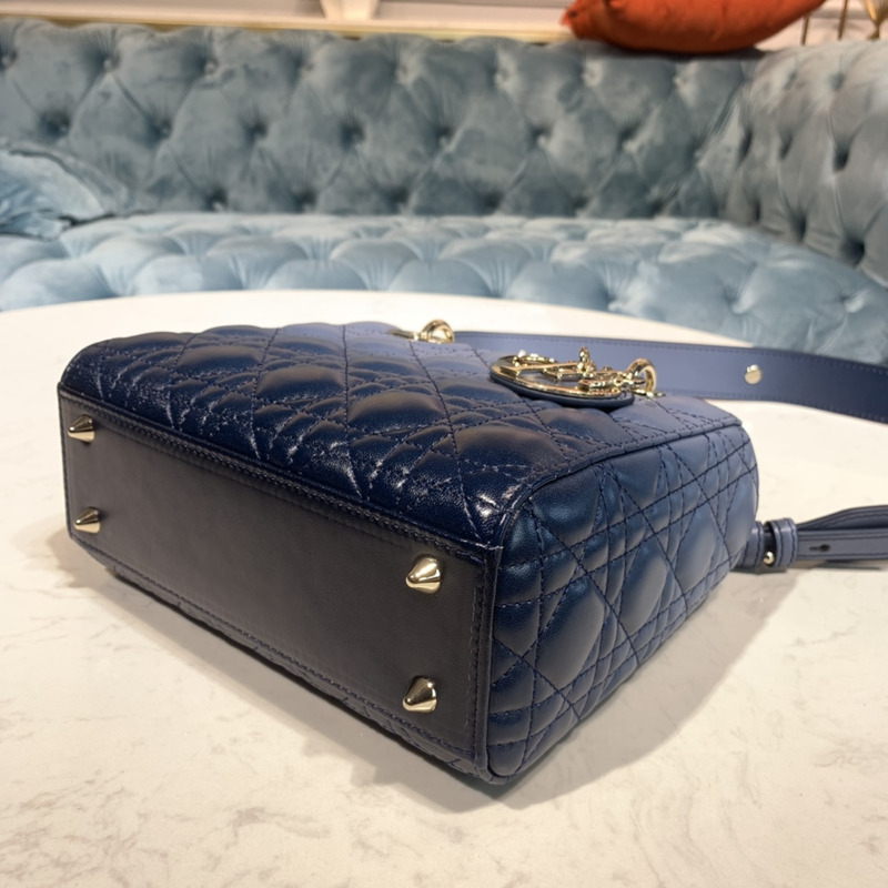 lady D*or my abcD*or handbag indigo blue s